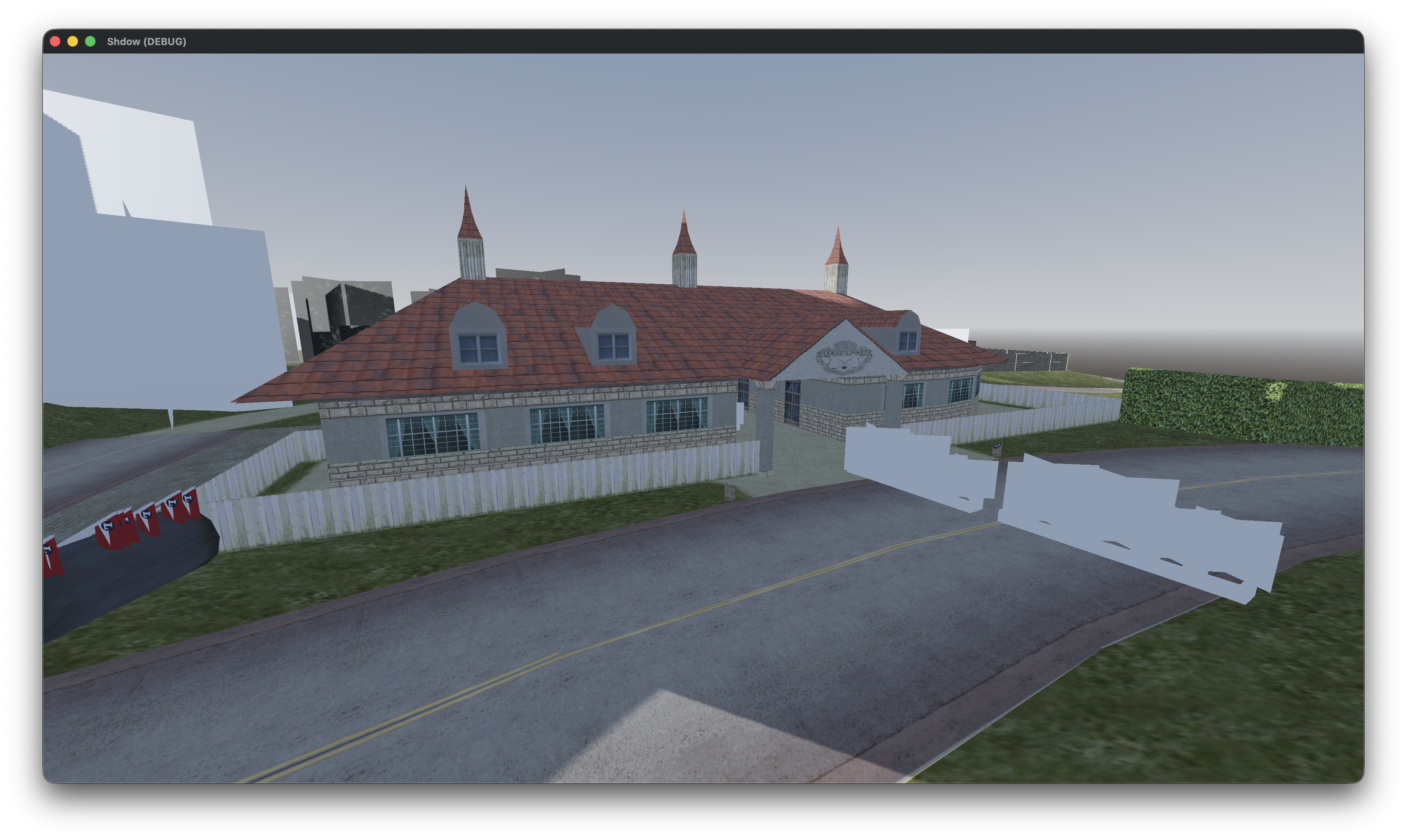 Golf bushes misplaced